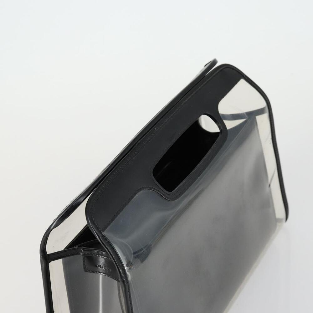 GUCCI Hand Bag Vinyl Clear 000 2058 0548 5 Auth 151521 - Picture 6 of 16